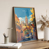 Seville Travel Poster, Travel Print of Seville, Spain Poster, Seville Wall Art Lovers Gift, Spain Art Gift