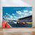 Silverstone Landscape Travel Poster Wall Art, Travel Print of Silverstone, Northamptonshire Art Lovers Gift, English Countryside
