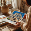 York Travel Poster Wall Art, City of York Travel Print, English Cities Art Gift, Wall Art Print