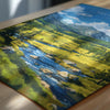 Yellowstone National Park Travel Print Wall Art, Travel Poster of Yellowstone, National Park Art Lovers Gift, Wyoming, USA, Wall Art Gift