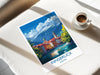 Innsbruck Poster, Travel Print of Innsbruck, Austria, Innsbruck Art Gift, Travel Europe Gift