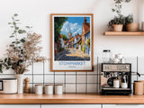 Stowmarket Travel Print, Travel Poster of Stowmarket, Stowmarket Art Lovers Gift, Suffolk Coast Wall Art NQ Media Designs