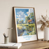 Suffolk Print Wall Art, Travel Poster of Suffolk, England, Suffolk Art Lovers Gift, England Wall Art Print