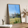 Thoresby Park Travel Print Wall Art, Travel Poster of Thoresby Park, Thoresby Hall, Nottinghamshire, England, English Countryside Art Gift