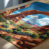 Arches National Park Travel Print Wall Art, Travel Poster of Arches, National Park Art Lovers Gift, Utah, USA, Travel Wall Art Gift NQ Media Designs