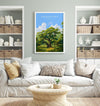 Sherwood Forest Travel Print Wall Art, Travel Poster of Sherwood Forest, Major Oak, Nottinghamshire, England Countryside Art Lovers Gift