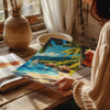 Vanuatu Travel Print Wall Art, Travel Poster of Vanuatu, South Pacific Islands Art Lovers Gift