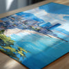 Penang Travel Poster Wall Art, Travel Print of Penang, Malaysia, Penang Art Gift, Wall Art Travel Gift