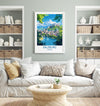 Salzburg Poster, Travel Print of Salzburg, Austria, Salzburg Art Gift, Travel Europe Gift
