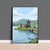 Eilean Donan Castle Scotland Travel Print, Scottish Highlands Castle Wall Art, Landscape Poster, Iconic Scotland Illustration, UK Decor