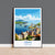 Oban Wall Art Print – Scenic Scotland Travel Poster, Harbour & Coastal Illustration, Gift for Travel Lovers