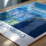 Rio De Janeiro Travel Print, Travel Poster of Rio De Janeiro , Brazil City Poster, Rio De JaneiroWall Art Lovers Gift, Brazil Art Gift NQ Media Designs
