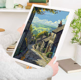 Skipton Travel Poster Wall Art, Travel Print of Skipton, Skipton Art Print, North Yorkshire Wall Print, Yorkshire Art Lovers Gift NQ Media Designs
