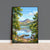 Loch Lomond Scotland Travel Print, Scottish Highlands Wall Art, Scenic Loch Landscape Poster, Nature Illustration, UK Decor, Scotland Gift