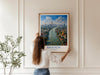Bangkok Poster Wall Art, Bangkok Travel Print, Thailand Wall Art, Bangkok Art Lovers Gift, Thailand Gift