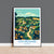 Oxfordshire Travel Poster Wall Art, Oxfordshire Travel Print, English Countryside Art Gift, Wall Art Print