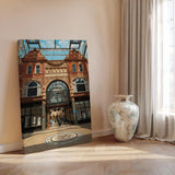 Leeds Travel Wall Art Poster, Travel Print of Leeds, West Yorkshire Wall Print, English City Art Gift NQ Media Designs