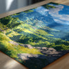Andorra Travel Print, Travel Poster of Andorra, Europe, Andorra Wall Art Gift, Pyrenees Mountains Wall Decor Gift