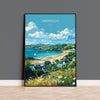 Abersoch Travel Poster Wall Art, Abersoch Travel Print, Wales, Welsh Art, Abersoch Art lovers Gift, Wall Art Print NQ Media Designs