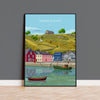 Passage East Print, Travel Poster of Passage East, County Waterford, Ireland Coast, Travel Wall Art Gift NQ Media Designs