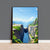 Kjeragbolten Travel Poster, Travel Print of Fjords, Norway Poster, Kjeragbolten Art Gift, Norway Art Lovers Travel Gift