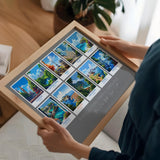 Favourite Places Travel Gift, Personalised Travel Memories Poster, Travel Print Collage, Custom Souvenir Gift for Travel Lovers NQ Media Designs