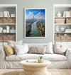 Bangkok Print Wall Art, Bangkok Travel Poster, Thailand Wall Art, Bangkok Art Lovers Gift, Thailand Gift