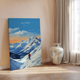 Val Cenis Wall Art Travel Print, Travel Poster of Val Cenis, Ski Poster, Val Cenis Art Gift, France Ski Art Travel Gift NQ Media Designs