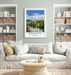 Ross on Wye Travel Print, Travel Poster of Ross on Wye, England, Wye Valley Art Lovers Gift, Herefordshire Wall Art Print