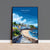 New Quay Travel Print Wall Art, New Quay Travel Poster, Wales, Ceredigion Welsh Art Gift, Wall Art Print