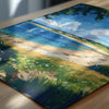 Mudeford Travel Poster, Travel Print of Mudeford, England, Mudeford Beach Christchurch, Dorset Coast Art, Dorset Gift, Wall Art Print