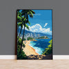 Acapulco Travel Poster Wall Art, Print of Acapulco, Mexico Coast Art Gift, Mexico Cities Art, NQ Media Designs