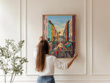 Carnaby Street Poster, London Wall Art, Soho London Print, Carnaby Street Gift, British Travel Poster