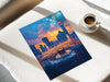 Mecca Print Wall Art, Mecca Travel Poster, Saudi Arabia Wall Art Gift, Mecca Art Lovers Gift, Travel Wall Decor