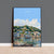 Looe Travel Poster, Travel Print of Looe, England, Cornwall Art, Looe Art Lovers Gift, Wall Art Print
