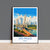 Sao Paulo Travel Print, Travel Poster of Sao Paulo, Brazil City Poster, Sao Paulo Wall Art Lovers Gift, Brazil Art Gift