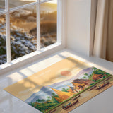 Chiang Mai Landscape Travel Poster, Travel Print of Chiang Mai, Thailand, Chiang Mai Art Lovers Gift, Wall Art Print