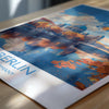 Berlin Travel Print Wall Art, Travel Poster of Berlin, Berlin Art Lovers Gift, Germany Art Gift
