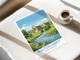 Bolton Abbey Travel Print | Yorkshire Dales Priory, England Wall Art