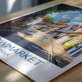 Stowmarket Travel Print, Travel Poster of Stowmarket, Stowmarket Art Lovers Gift, Suffolk Coast Wall Art NQ Media Designs