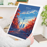 Berlin Travel Poster Wall Art, Travel Print of Berlin, Berlin Art Lovers Gift, Germany Art Gift NQ Media Designs