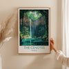 Cenotes of Yucatan Travel Print, Mexico Travel Print Collection, Travel Wall Art, Cenotes Art Print Gift, Yucatan Art
