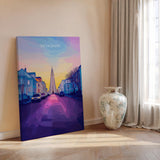 Reykjavik Print Wall Art, Reykjavik Travel Poster, Iceland Wall Art, Reykjavik Art Lovers Gift, Iceland Gift NQ Media Designs