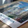 Philadelphia City Art Print, Philadelphia Skyline View, Pennsylvania Travel Poster, US City Gift