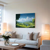 Wye Valley Landscape Travel Poster Wall Art, Wye Valley Travel Print, English Countryside Art Gift, Wall Art Print