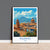 Palermo Travel Print, Travel Poster of Palermo, Italy Poster, Sicily Gift, PalermoArt, Italy Art Travel Gift