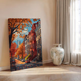 Greenwich Village New York Travel Poster Wall Art, Travel Print of Greenwich Village, New York Art Lovers Gift, USA Art Gift NQ Media Designs