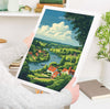 Berkshire Travel Print Wall Art, Berkshire Travel Poster, English Countryside Art Gift, Wall Art Print