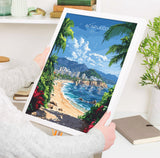Acapulco Travel Poster Wall Art, Print of Acapulco, Mexico Coast Art Gift, Mexico Cities Art, NQ Media Designs
