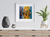Spoons Of Colourful Herbs And Spices Abstract Kitchen Modern Design Decor Print Wall Art Picture NQ Media Designs